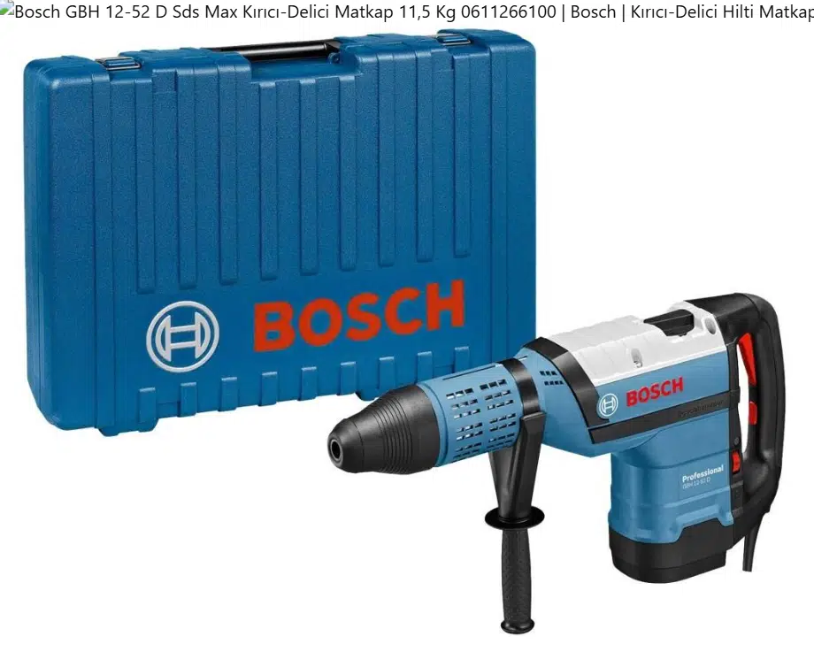 BOSCH GBH 12 52 D KIRICI DELİCİ