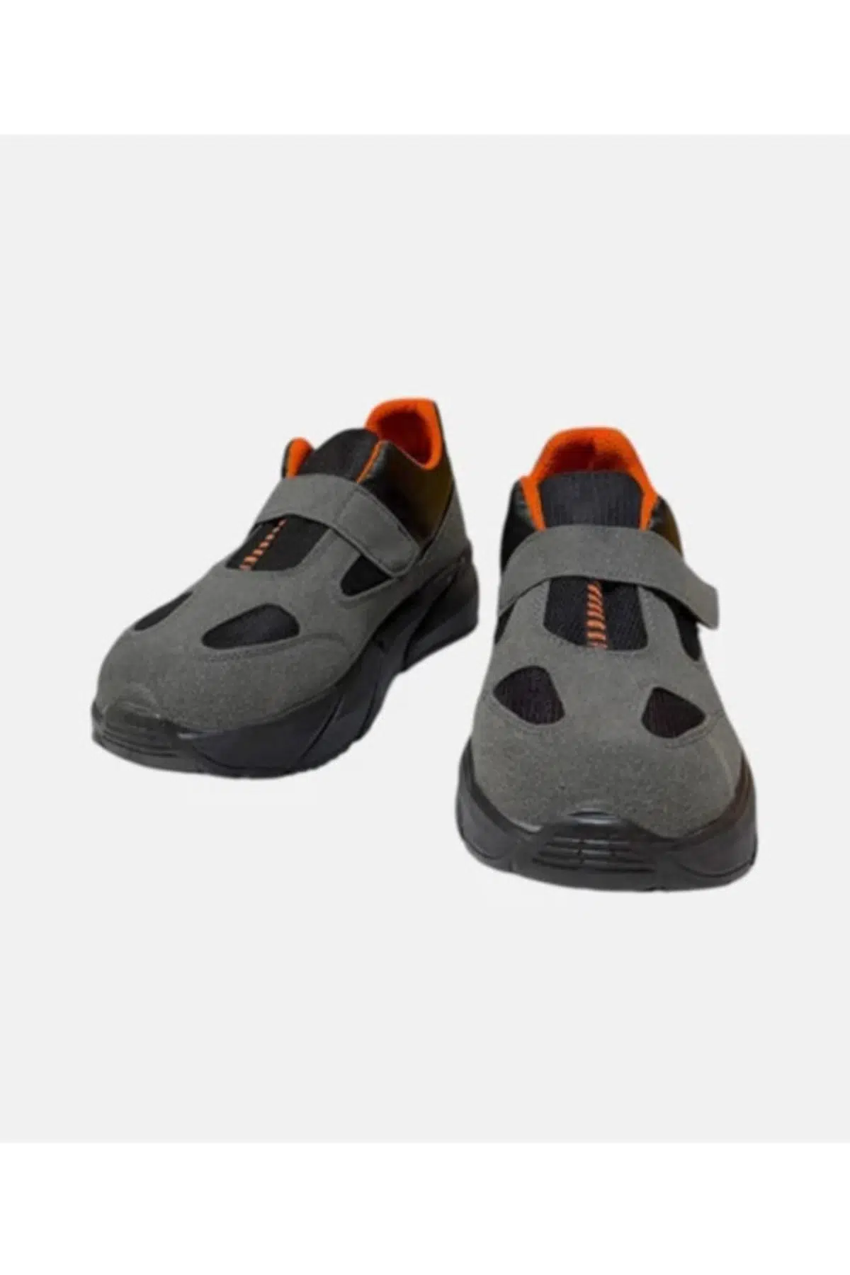 İş Güvenliği Ayakkabısı Çelik Burun Gri Süet S1 marka