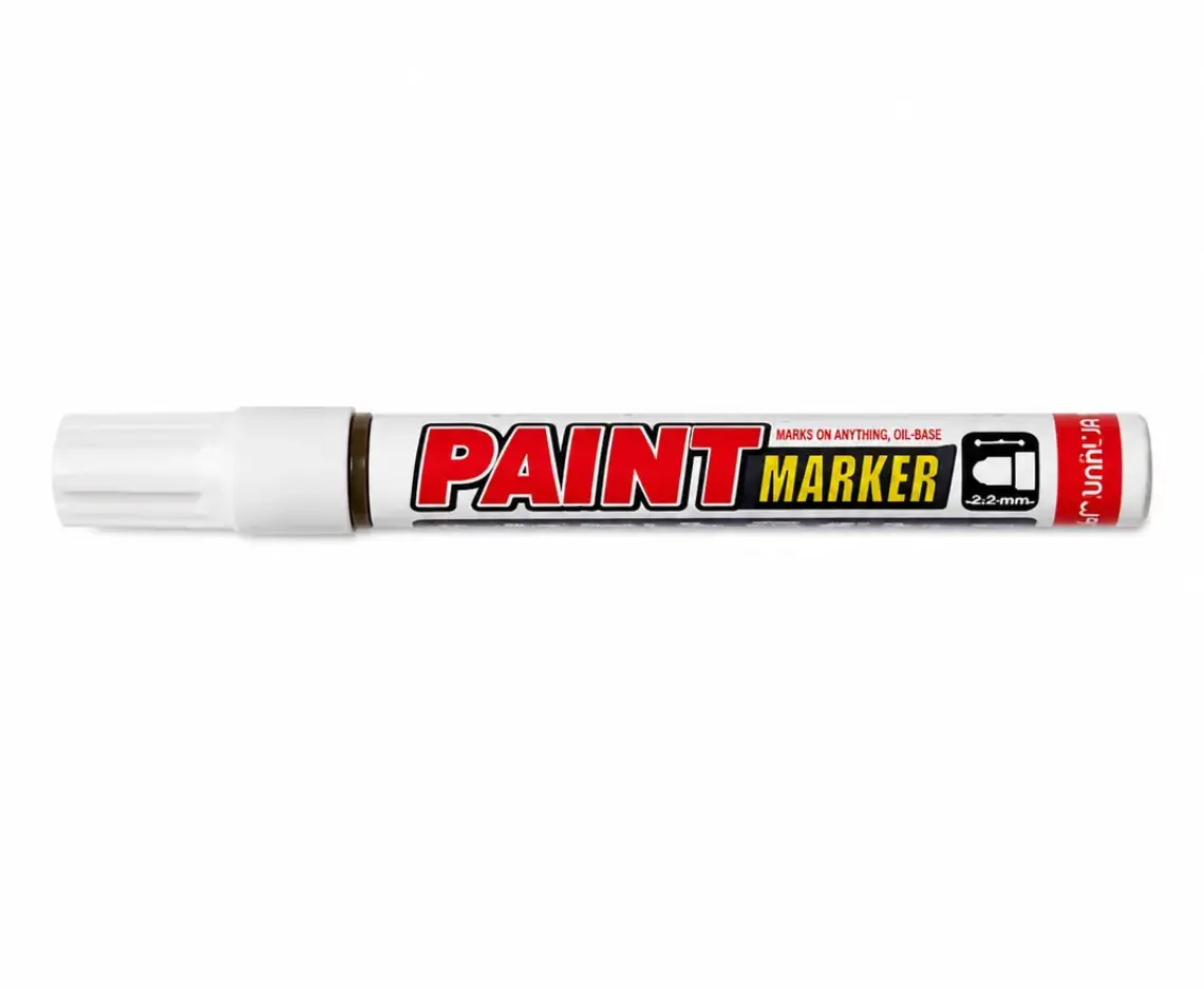 MERCURE PAINT MARKER BİLYALI MAVİ KALEM 12'Lİ PAKET