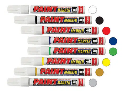 MERCURE PAINT MARKER BİLYALI MAVİ KALEM