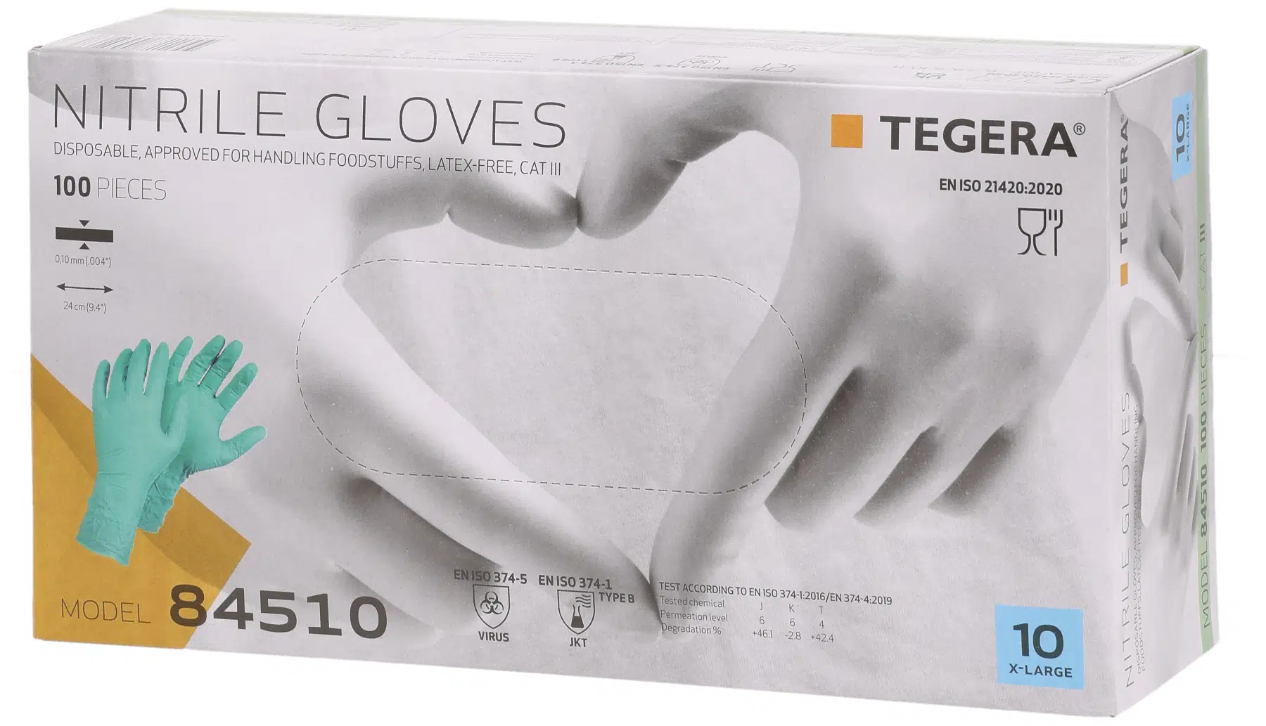 TEGERA 84510 İŞ ELDİVENİ NO :9